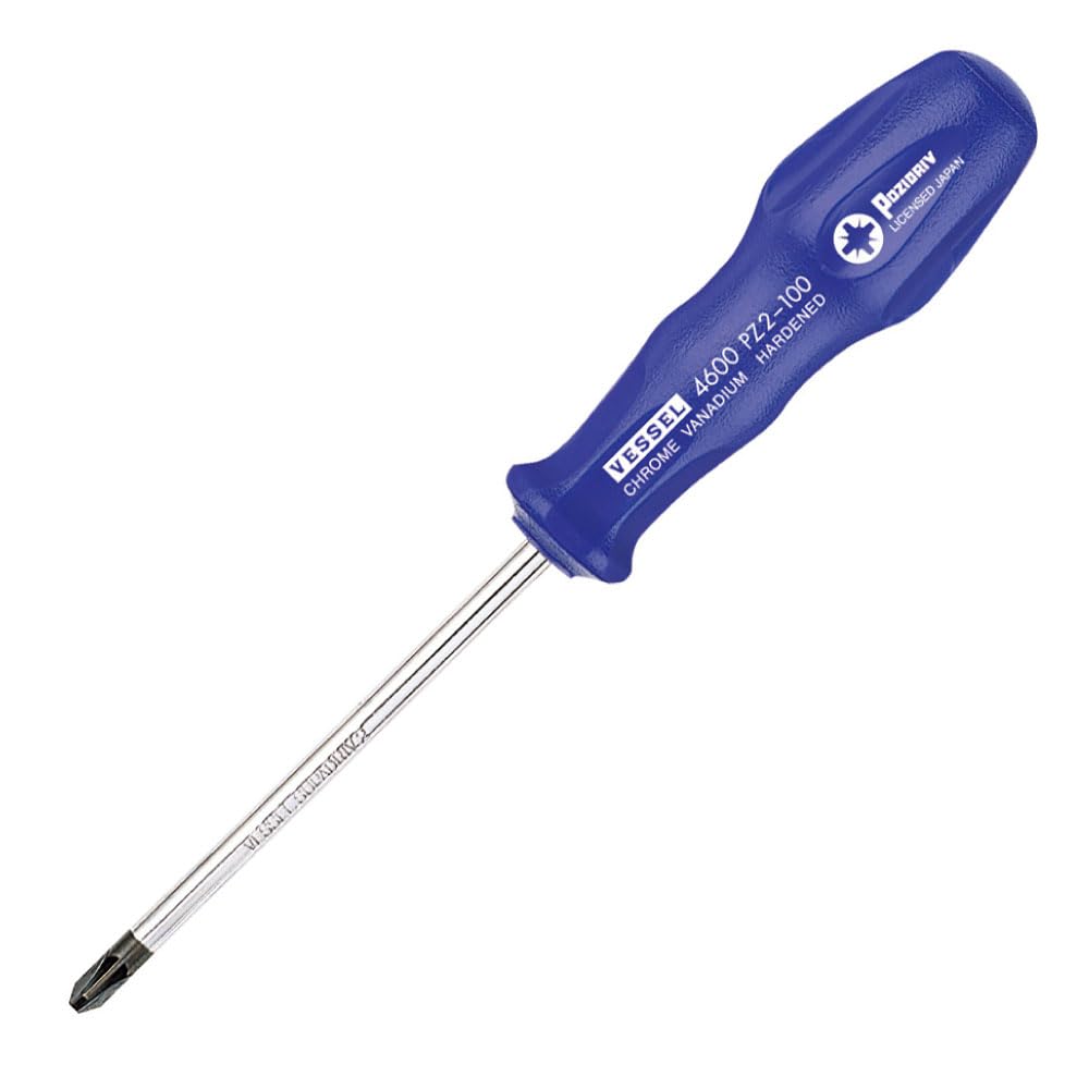 Amazon.com: VESSEL POZIDRIV Screwdriver PZ2 (Japan Import